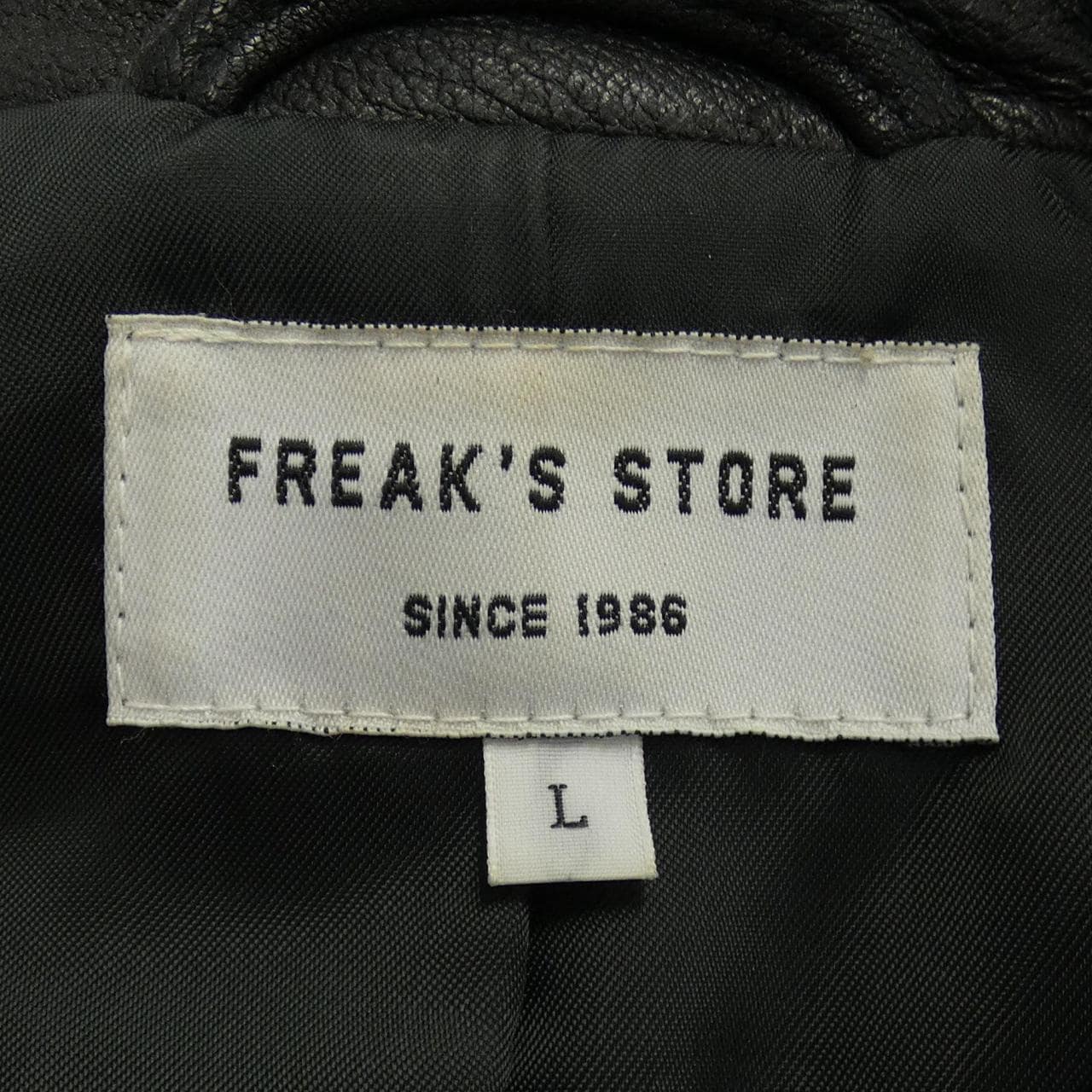 フリークスストア FREAK'S STORE レザーライダースジャケット