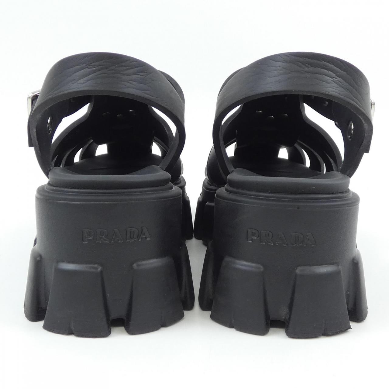 プラダ PRADA トライアングルロゴ モノリス 1X853M フォームラバー サンダル