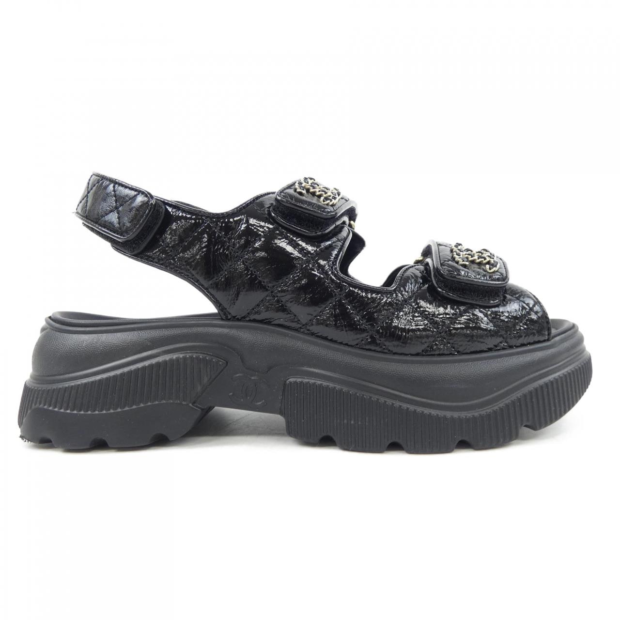 シャネル CHANEL G46293B21695 サンダル