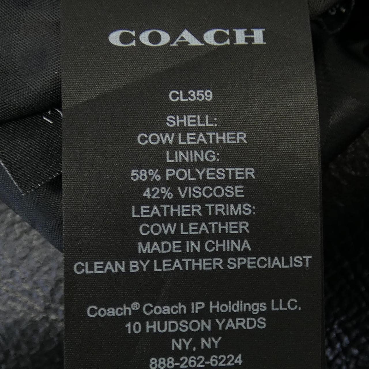 コーチ COACH レザージャケット