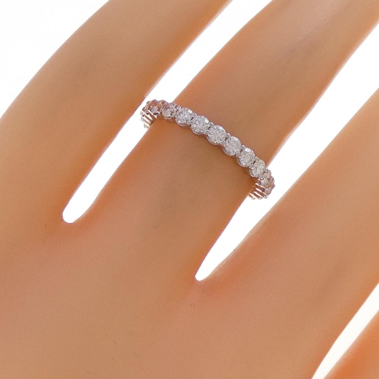 ミキモト エタニティ リング 0.89CT