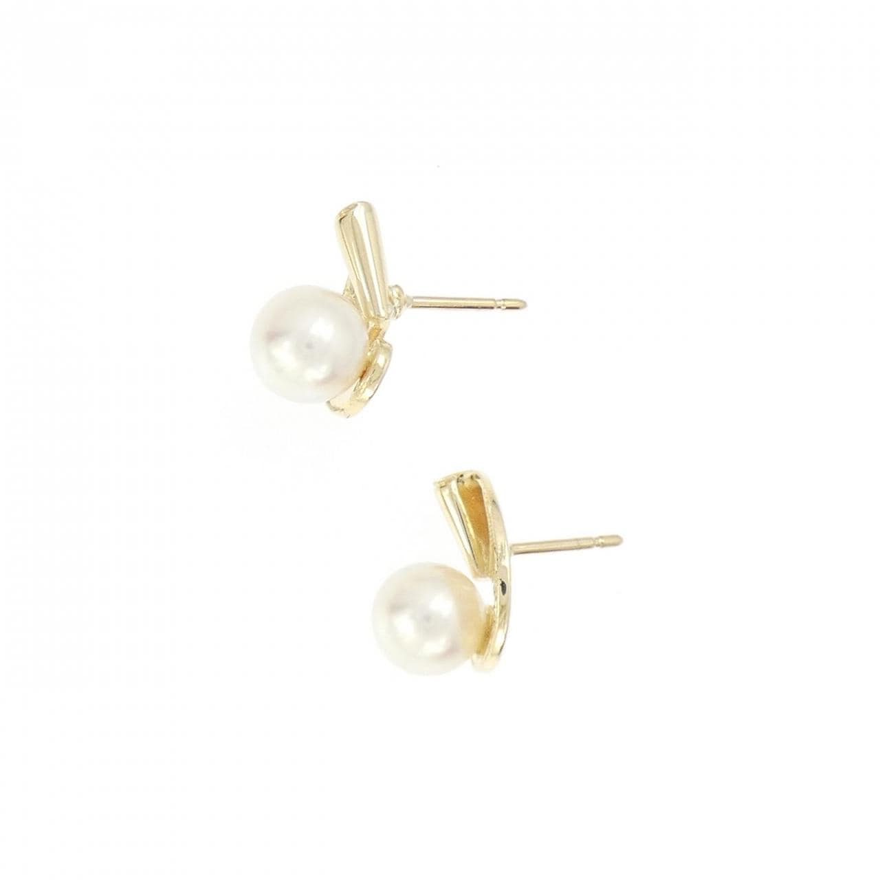 MIKIMOTOミキモト　アコヤパールピアス7.3mm　14Ꮶゴールドあこや真珠 コメ兵｜ミキモト アコヤパール ピアス 7mm｜MIKIMOTO｜ブランド