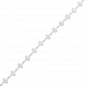 K18WG ダイヤモンド ブレスレット 2.01CT