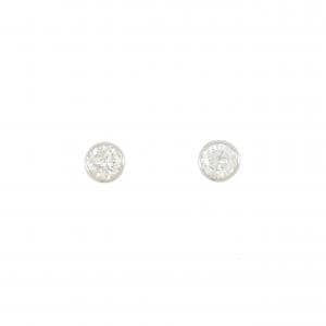 【リメイク】PT/ST ダイヤモンド ピアス 0.325CT 0.334CT G I1 VG-Good