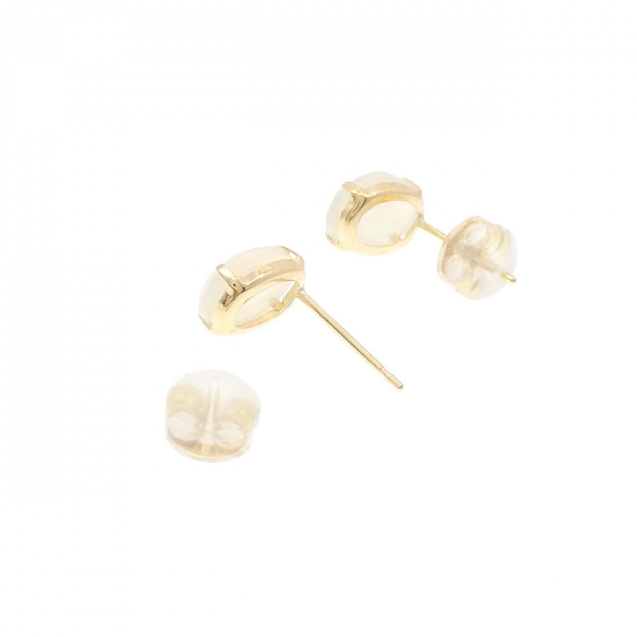 【新品】K18YG オパール ピアス