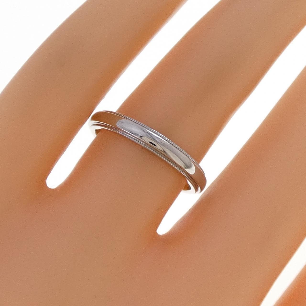 ティファニー ミルグレイン リング