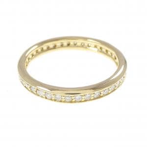 K18YG フルエタニティ ダイヤモンド リング 0.50CT