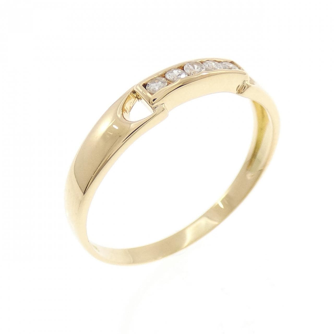 K18YG ダイヤモンド リング