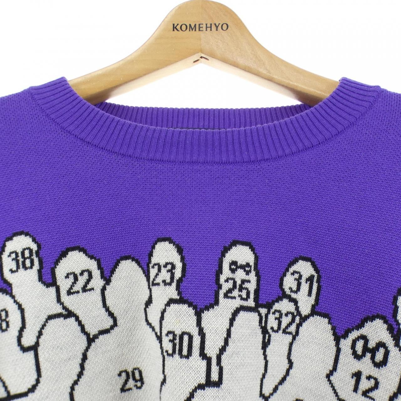 ルイヴィトン LOUIS VUITTON スタジオジャカードクルーネック HNN93WZLL ニット