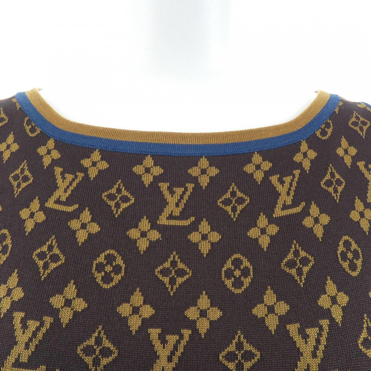 ルイヴィトン LOUIS VUITTON レトロモノグラムニット FJKD94ZID ワンピース