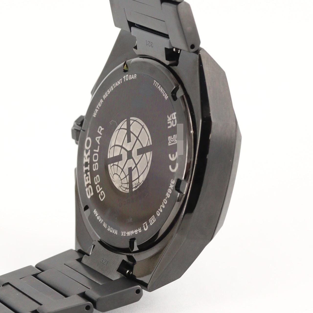 セイコー アストロンGPS 電波時計 3X62-0AA0/SBXD015 TI ソーラークォーツ