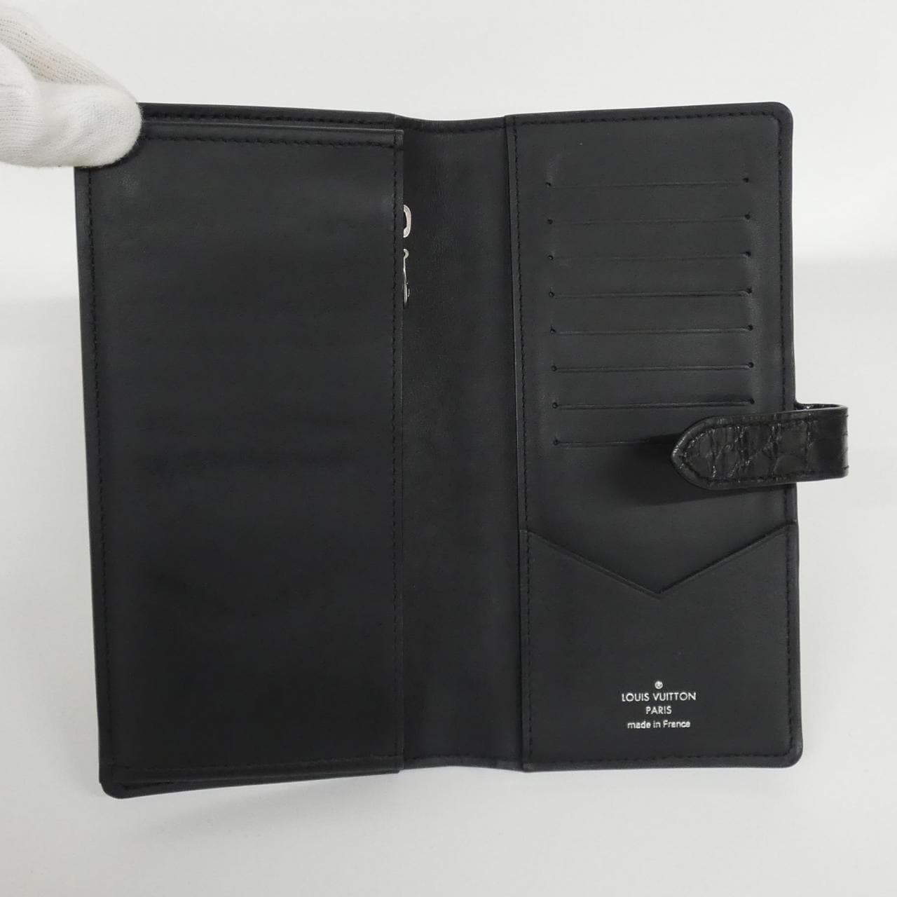 ルイヴィトン エキゾチック レザー LVヴェルティカル ウォレット 財布