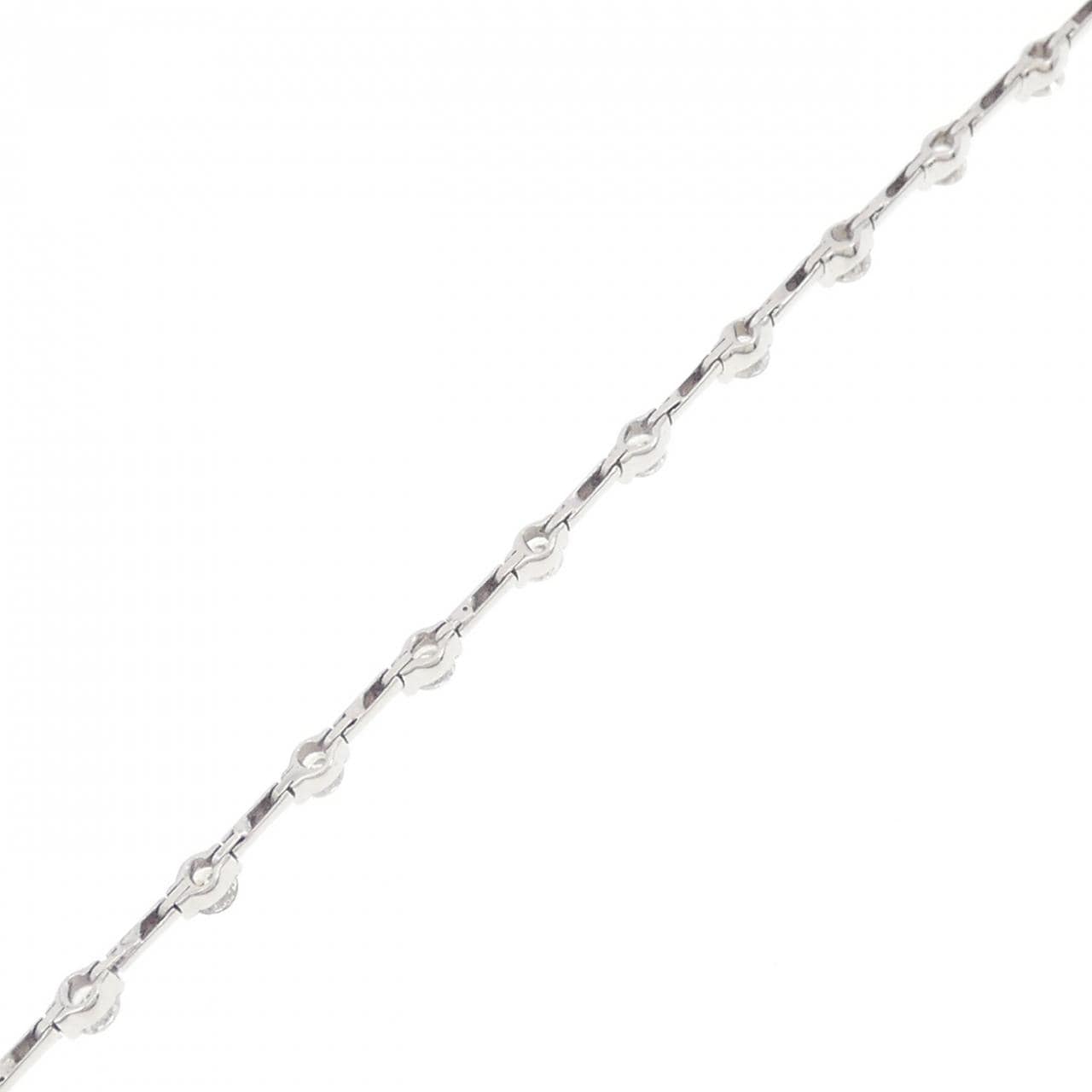 K18WG ダイヤモンド ブレスレット 1.70CT