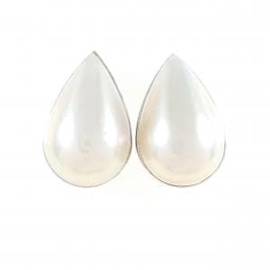 Mabe pearl earrings/earrings