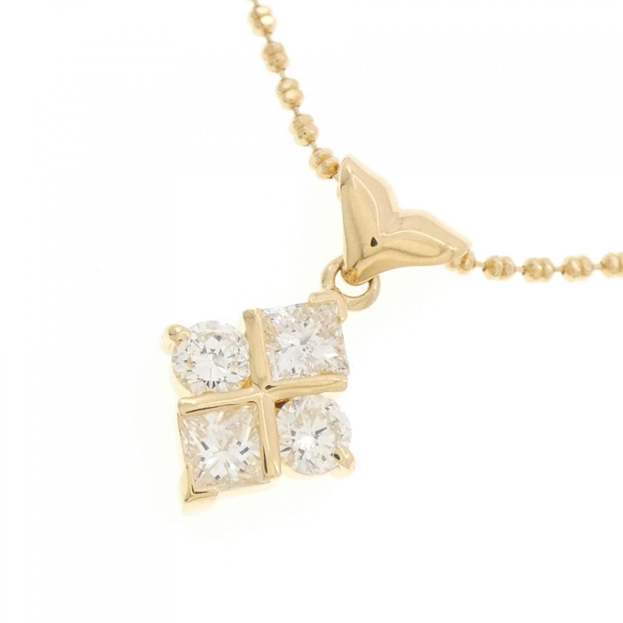K18YG ダイヤモンド ネックレス 0.70CT