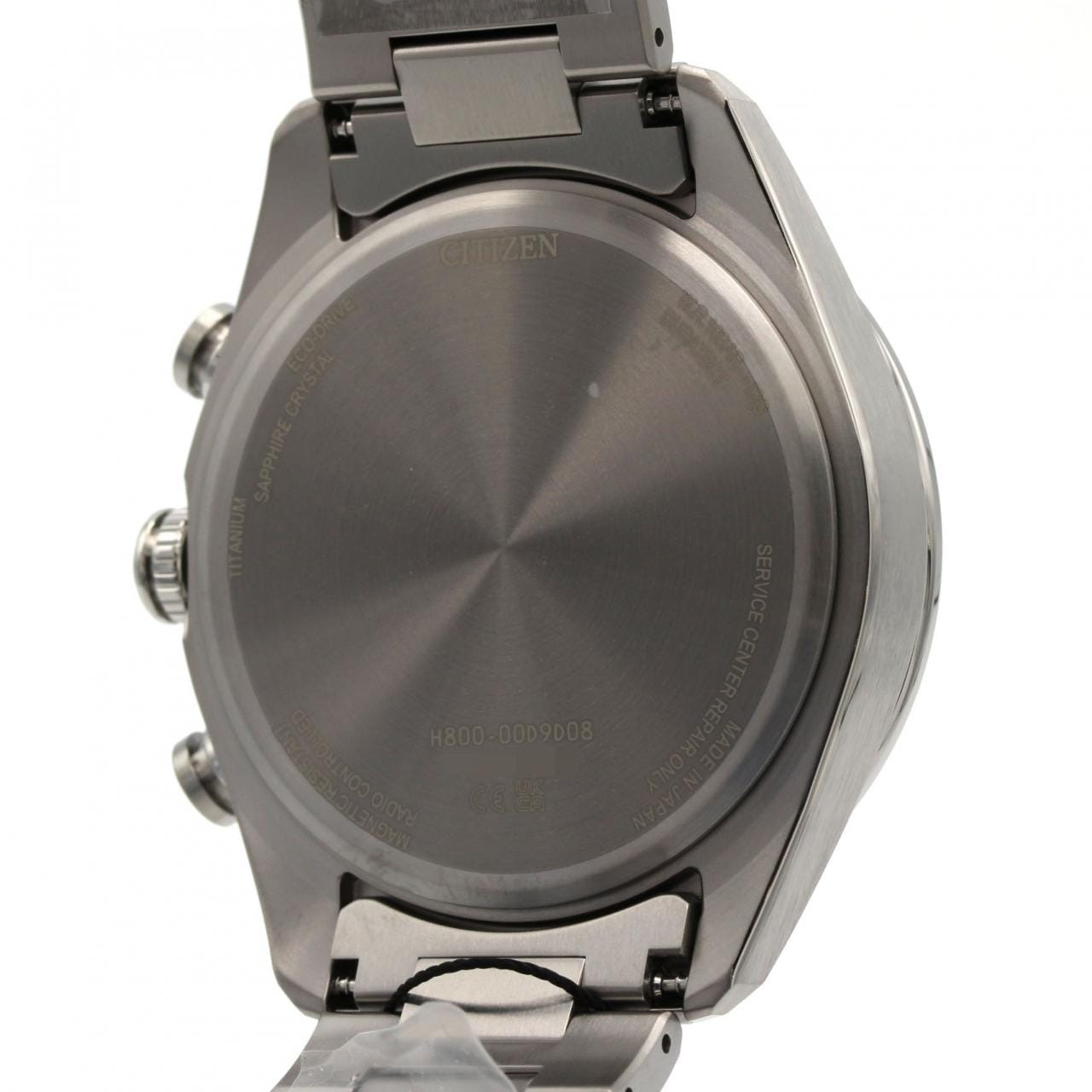 【新品】シチズン アテッサ 電波時計 H800-00D9D08/AT8296-53A TI ソーラークォーツ