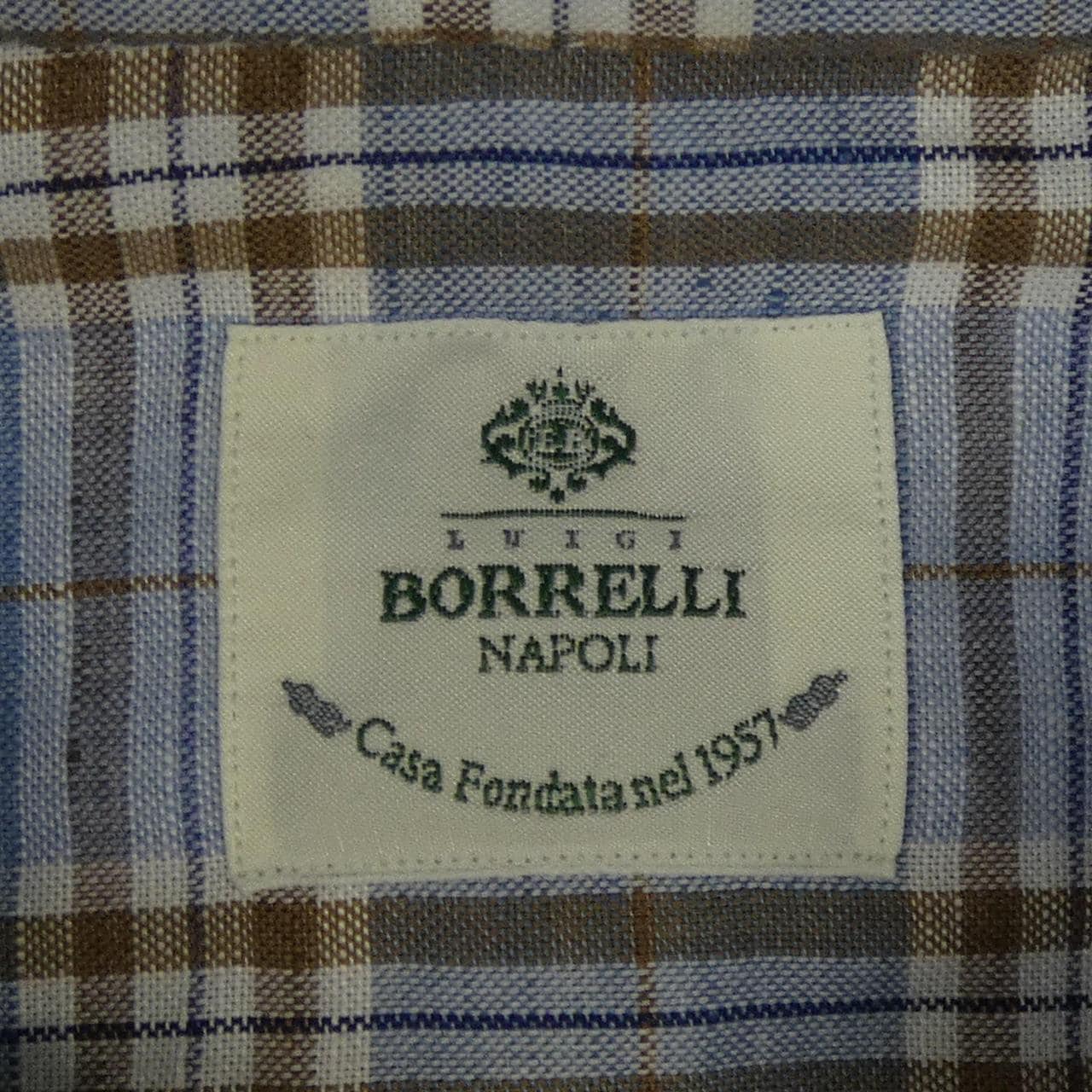 ルイジボレッリ LUIGI BORRELLI シャツ
