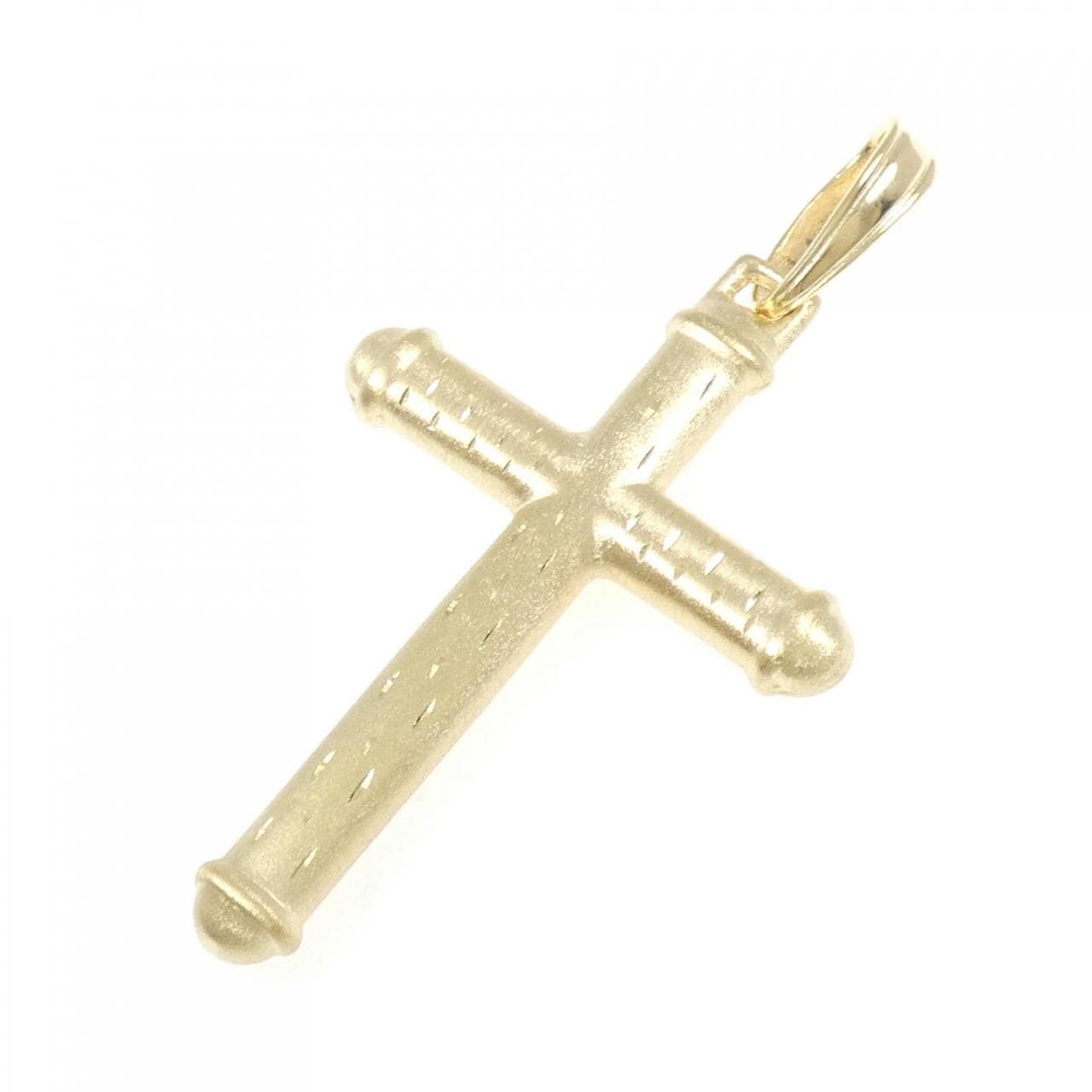 K18YG クロス ペンダント
