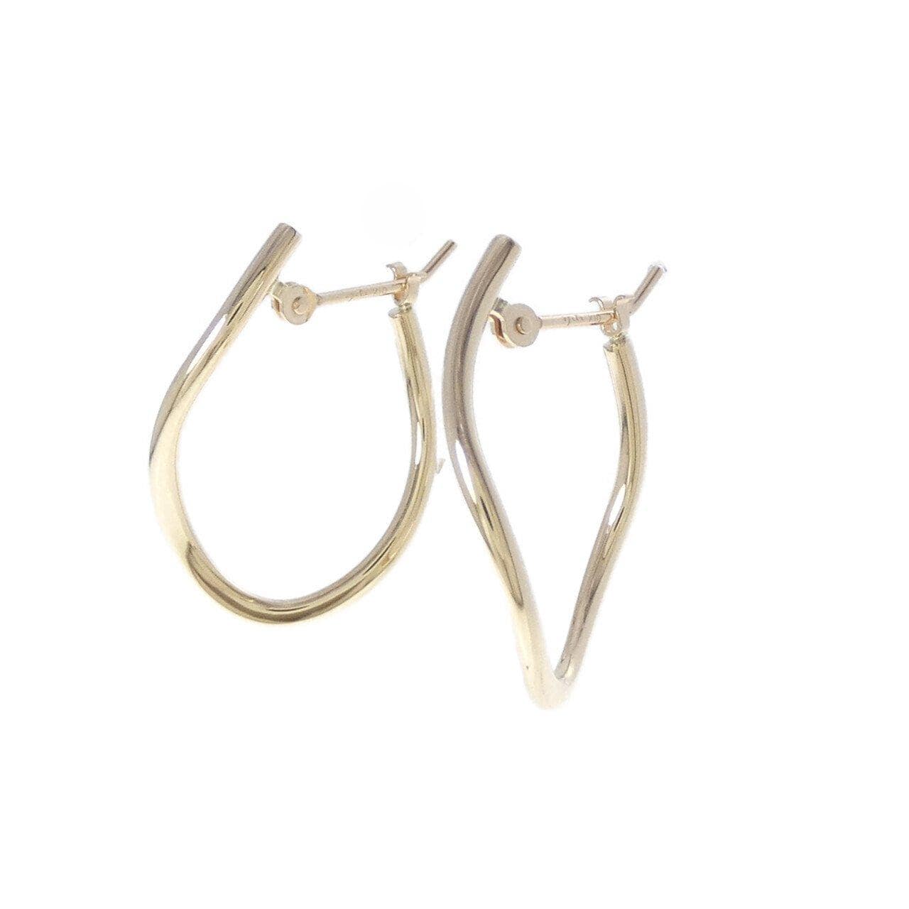 アガット K10YG ピアス