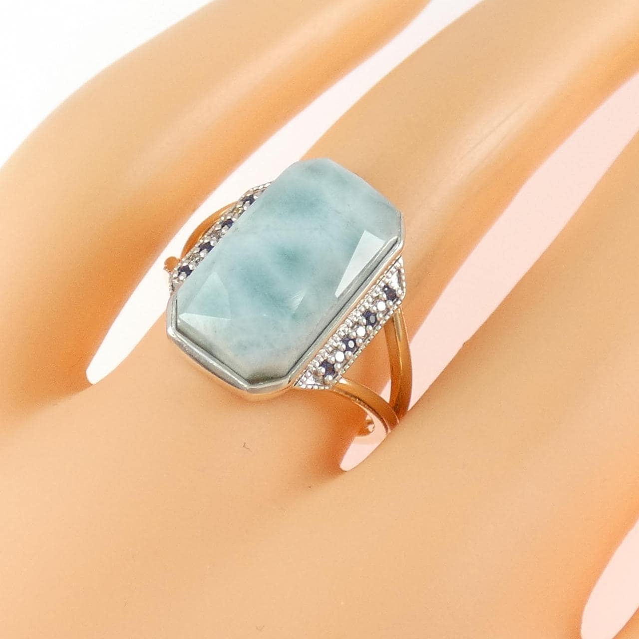 アガット ラリマー リング