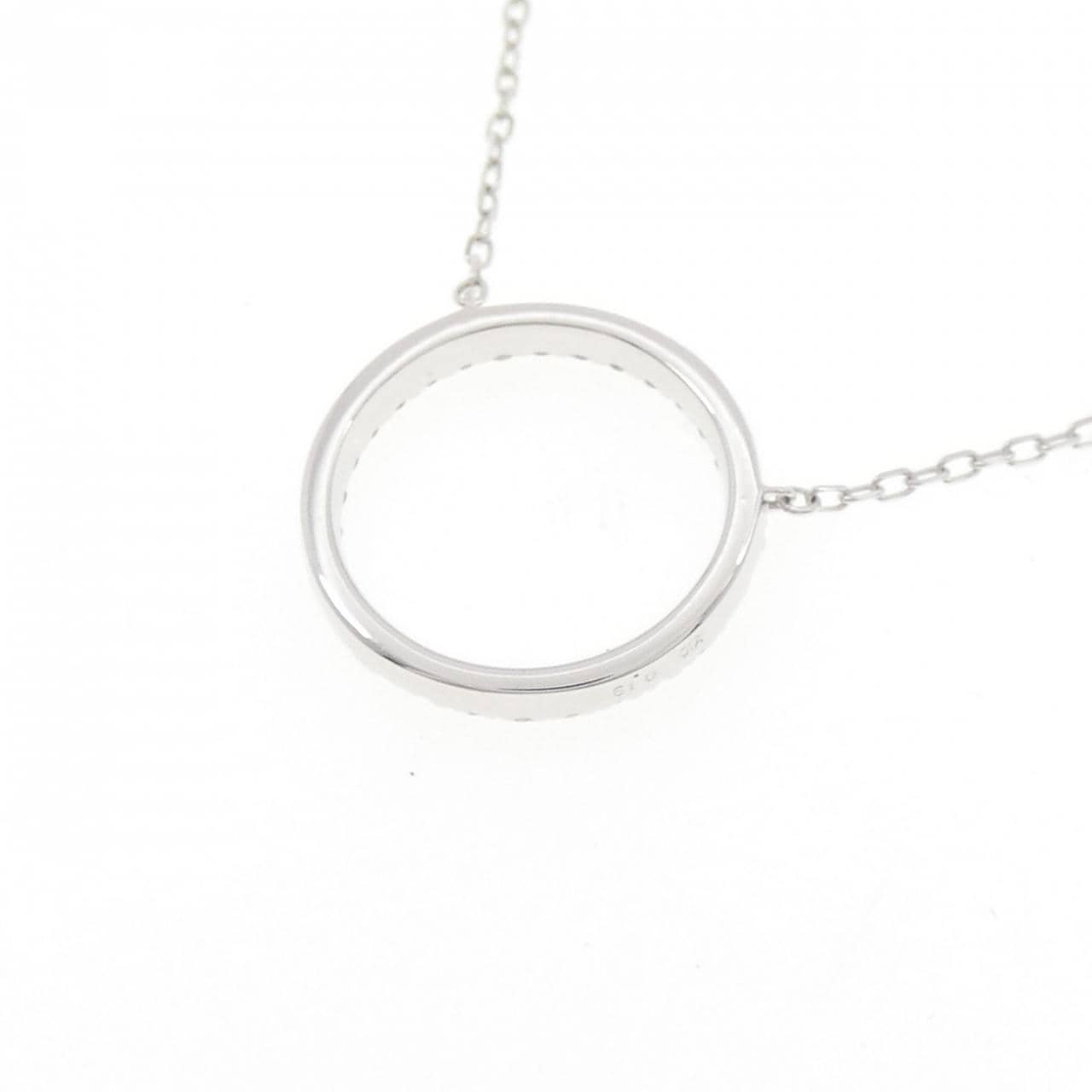 K10WG ダイヤモンド ネックレス 0.19CT