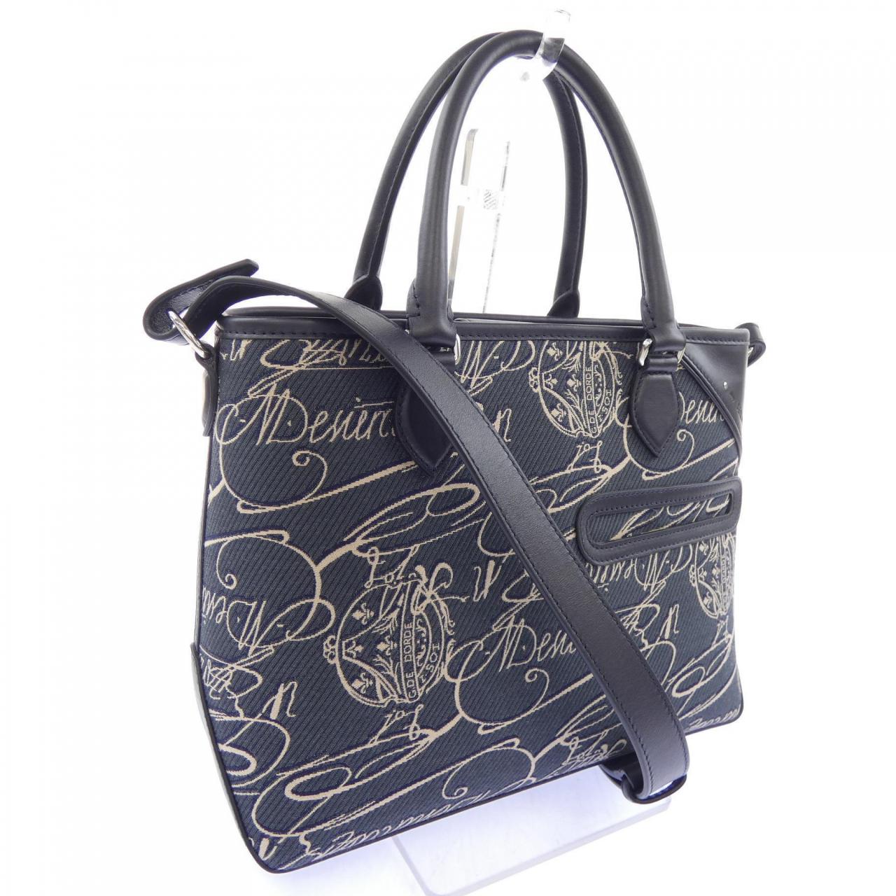 ベルルッティ Berluti トゥジュールXSジャカードキャンバストート BAG