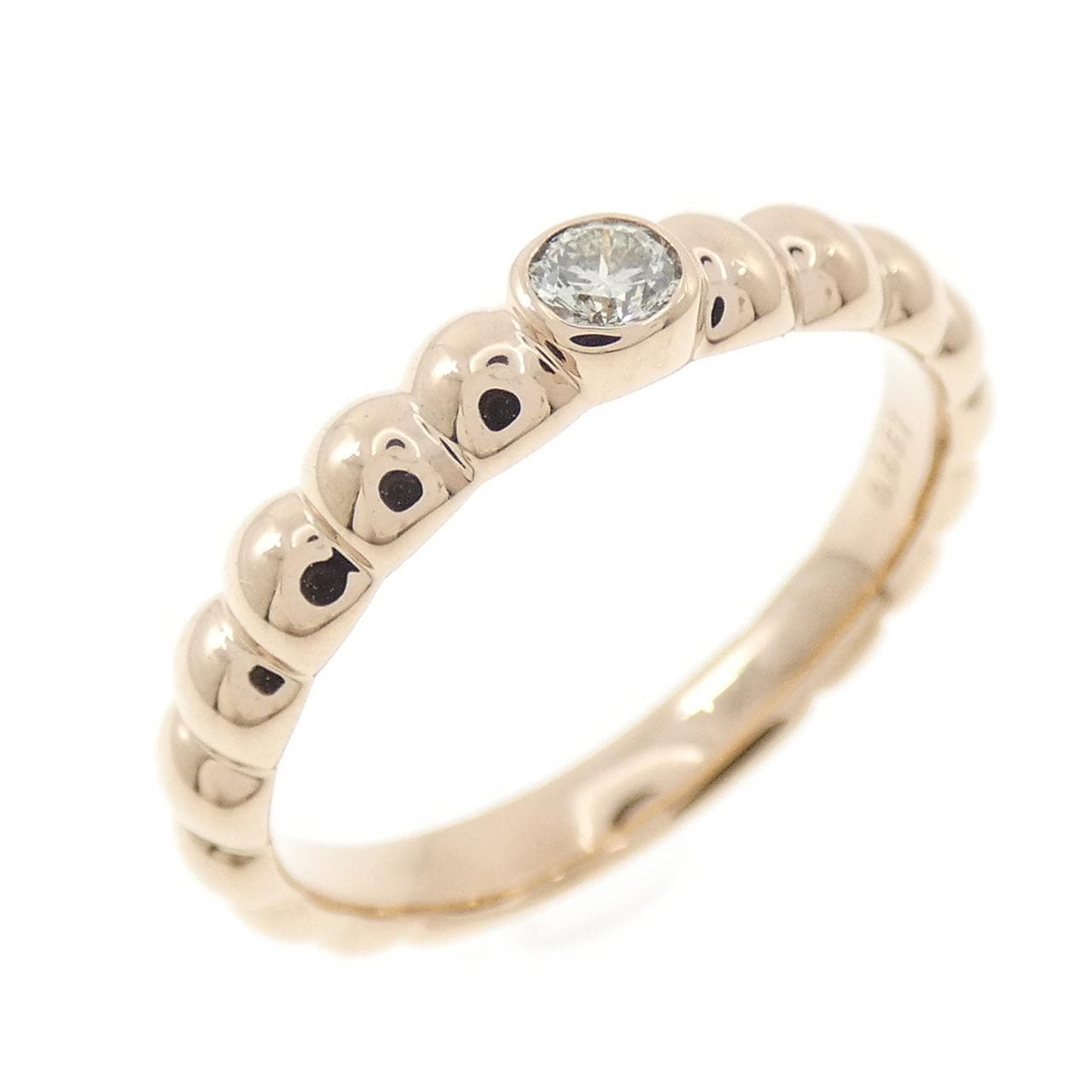 K18PG ダイヤモンド リング 0.091CT