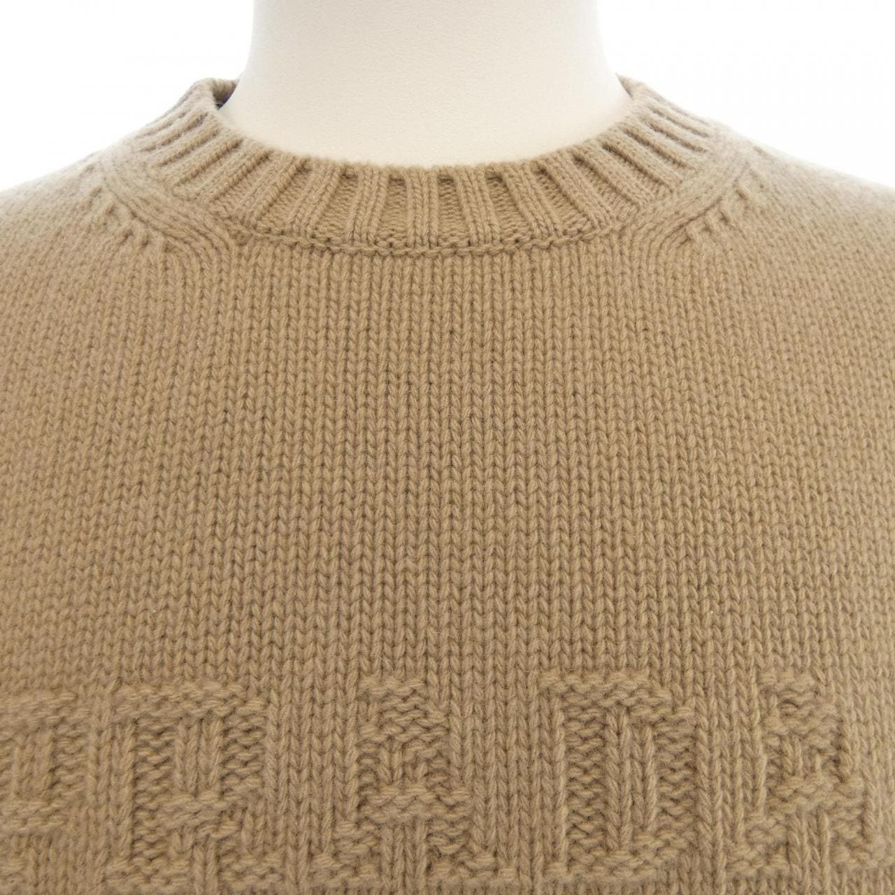 プラダ PRADA ウールxカシミヤ クルーネック セーター UMB645 S232 13HI ニット