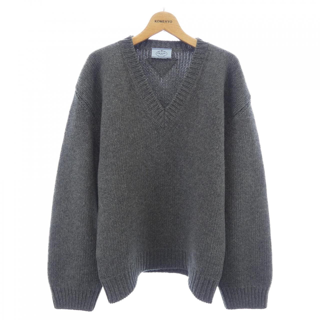プラダ PRADA トライアングルロゴ P24T1M S222 114J ニット