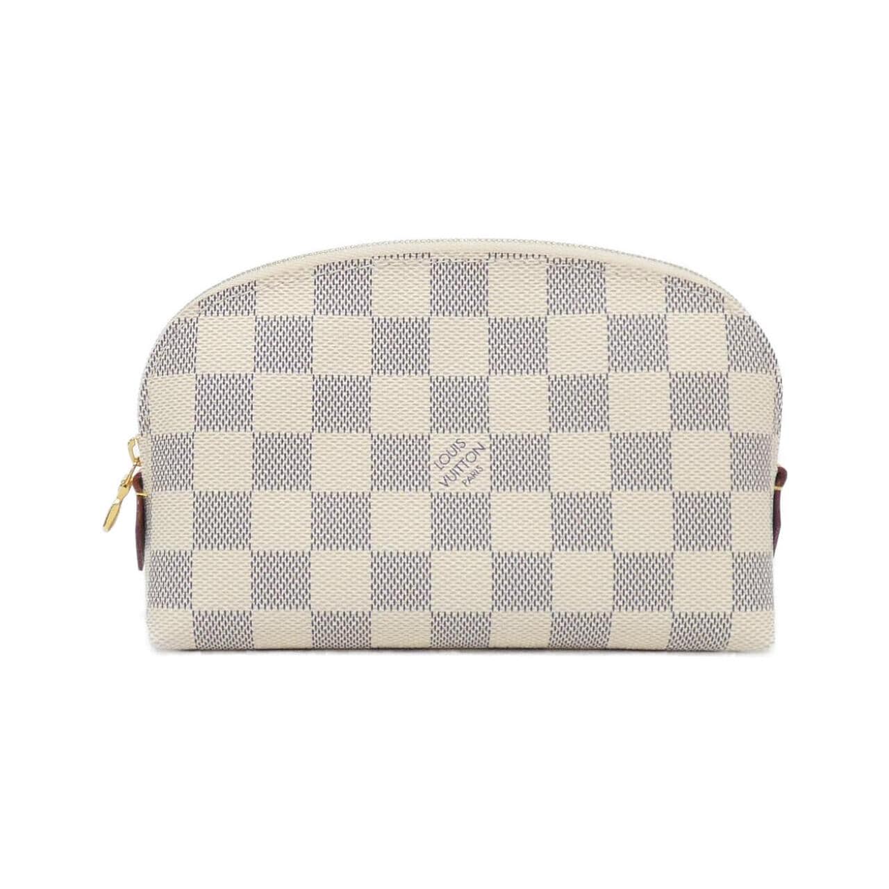 LOUIS VUITTON Damier Azur Pochette Cosmetic PM N60024 Pouch