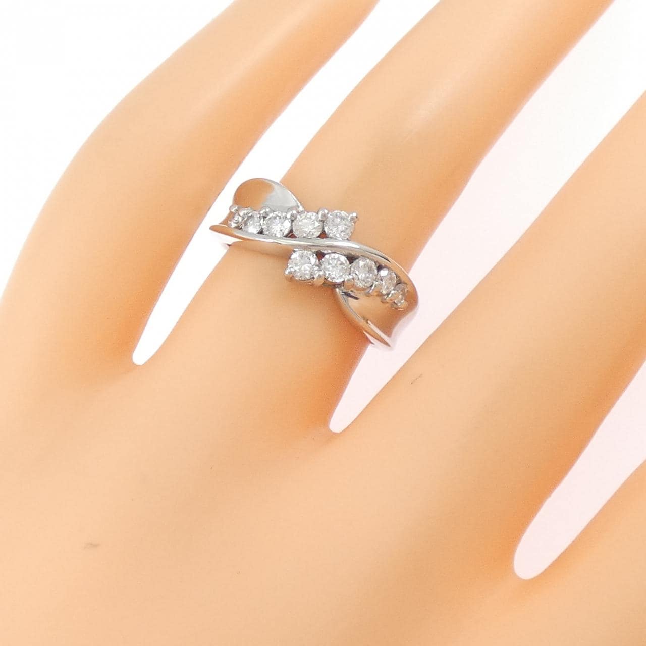 PT900 ダイヤモンド リング 0.52CT