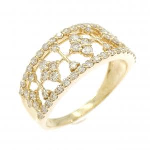 K18YG ダイヤモンド リング 1.00CT