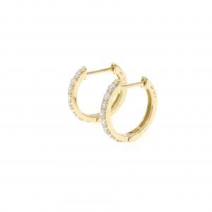 【リメイク】K18YG ダイヤモンド ピアス 0.20CT