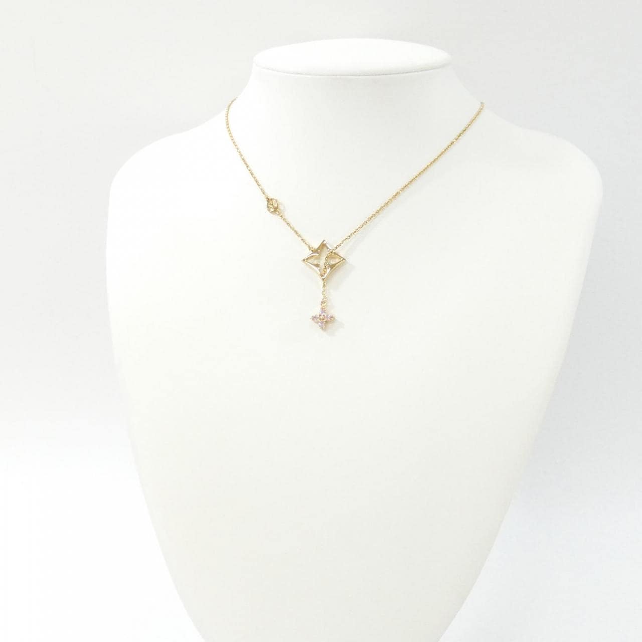 ルイヴィトン ネックレス フラワーグラム ストラス M03246 ネックレス