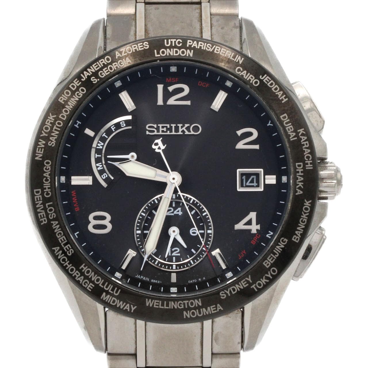 セイコー ブライツ LIMITED 8B65-0AW0/SAGA301 SS ソーラークォーツ