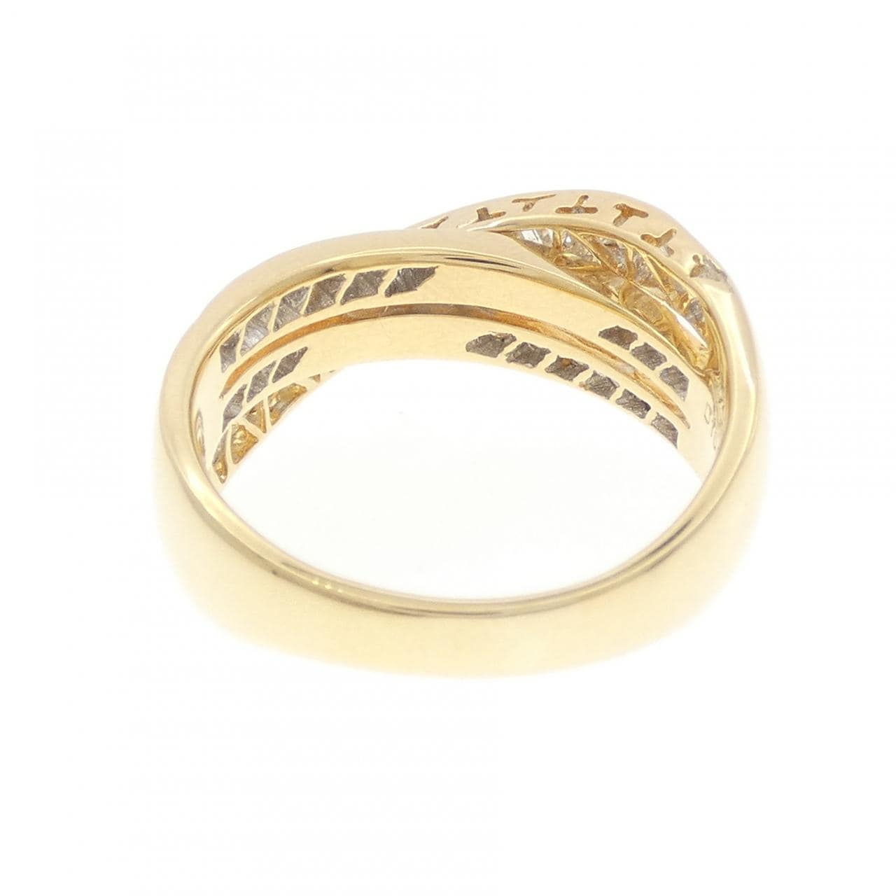 K18YG ダイヤモンド リング 1.00CT