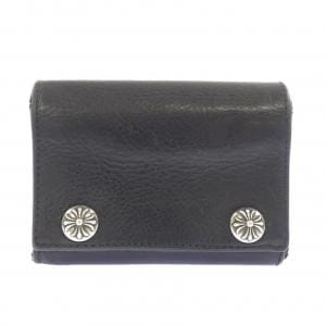 クロムハーツ CHROME HEARTS 3FOLD BLK 2246 304 0300 0200 WALLET