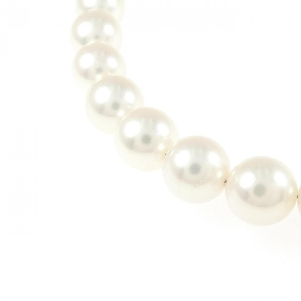 シルバークラスプ アコヤパール ネックレス 6.5mm