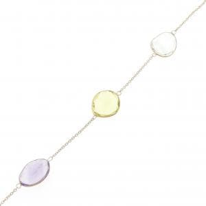 K18YG カラーストーン ブレスレット