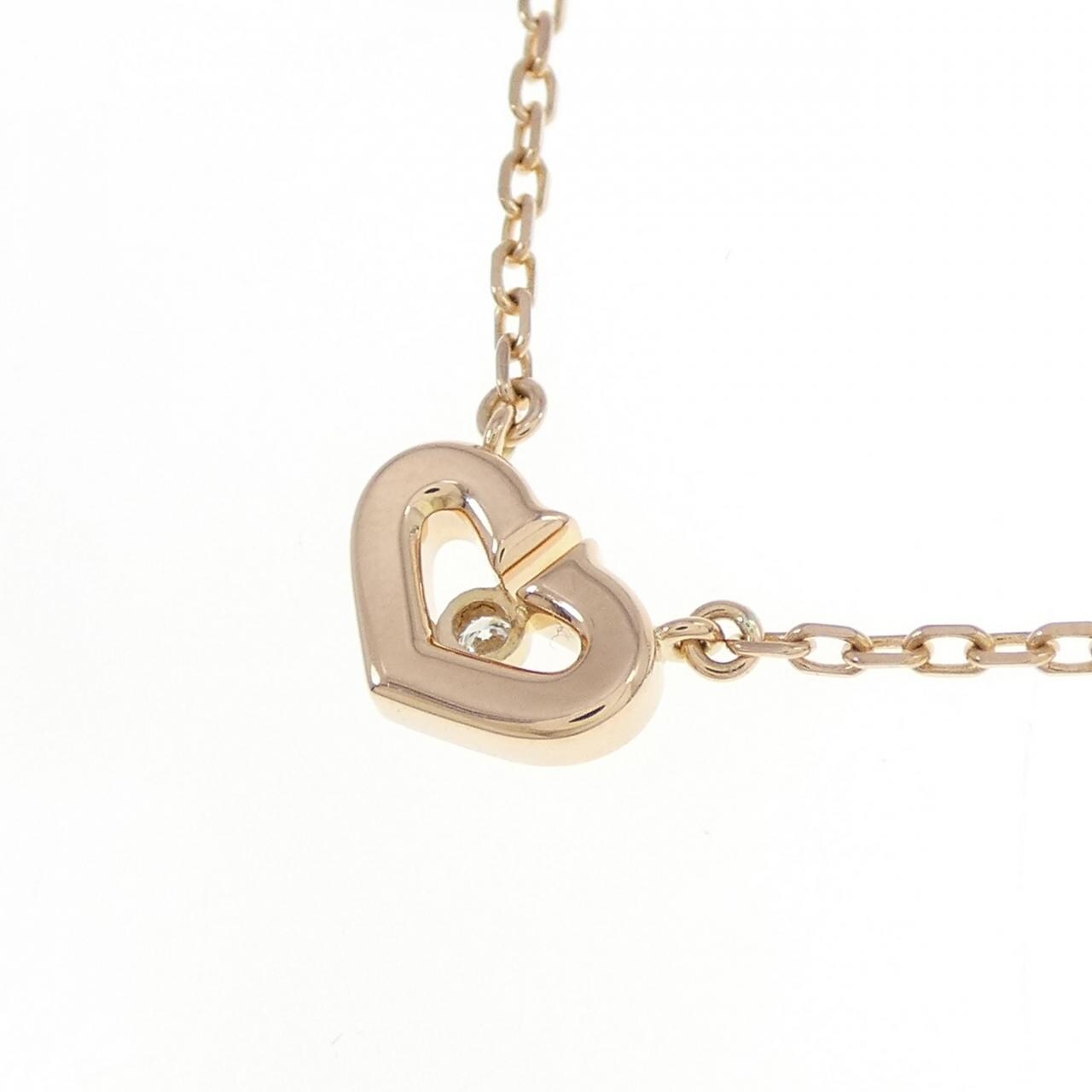 Cartier C heart小號項鍊