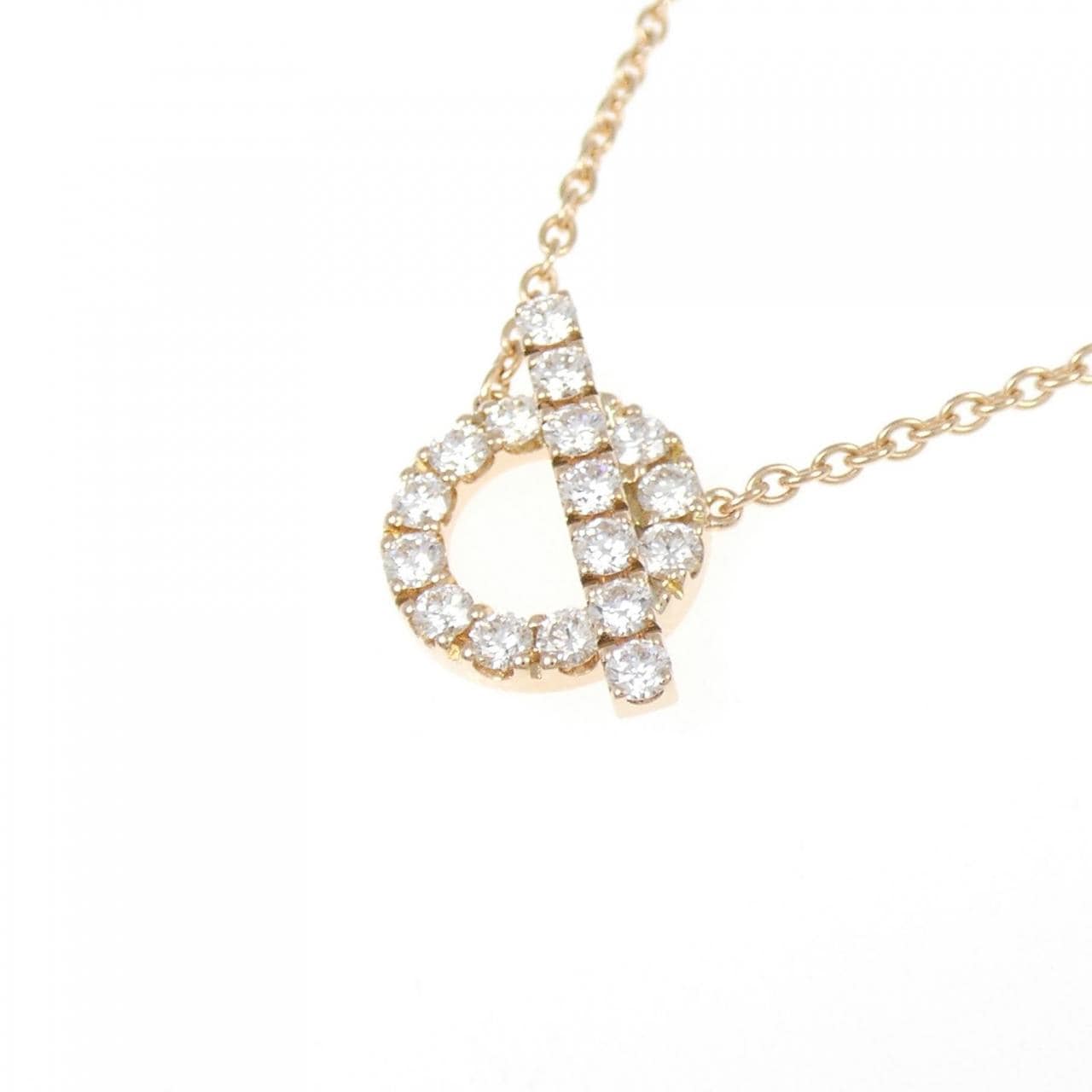 HERMES Finesse Necklace 0.46CT