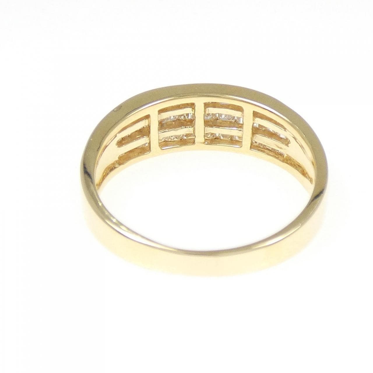K18YG ダイヤモンド リング 0.76CT