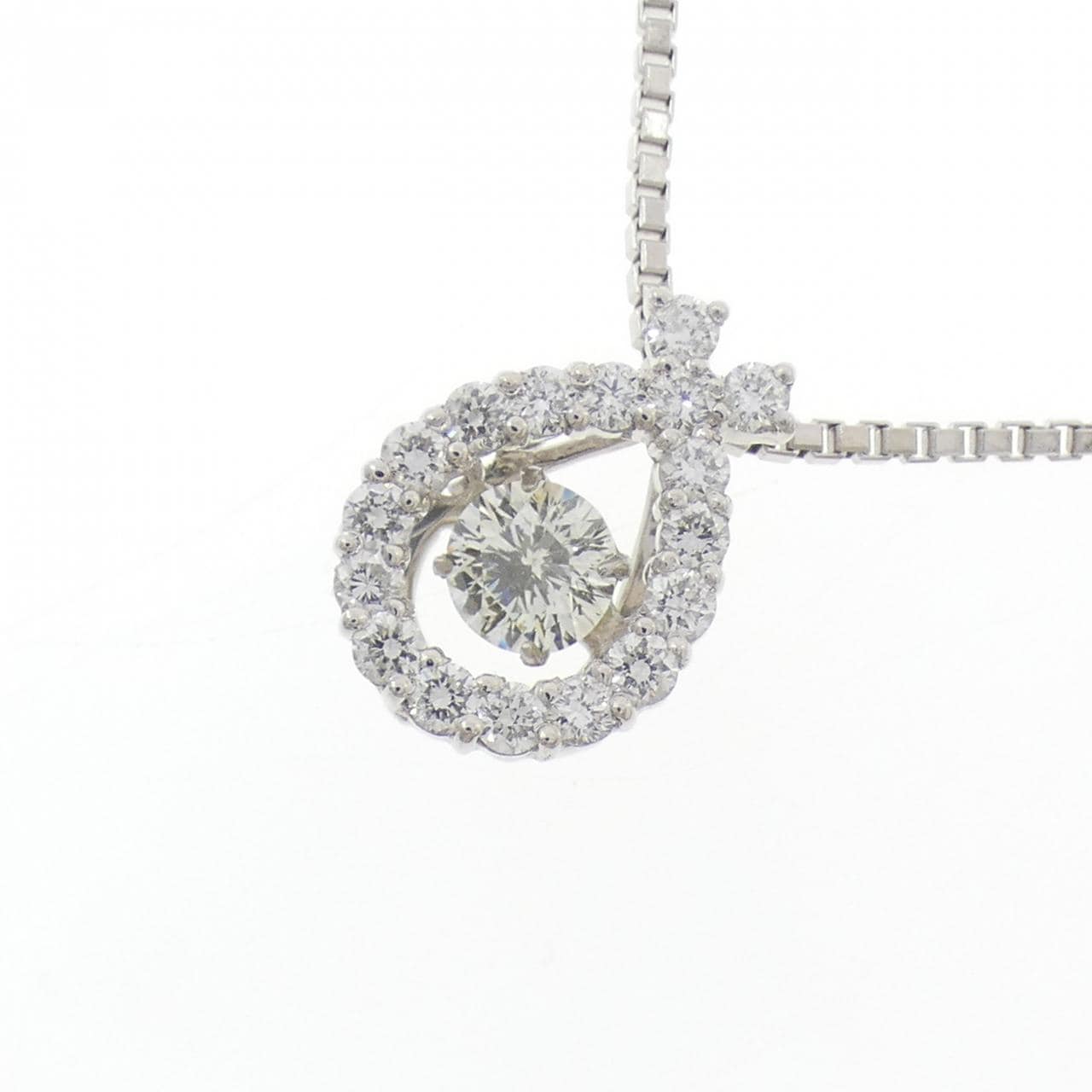 PT900/PT850 ダイヤモンド ネックレス 0.250CT