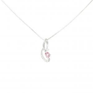 K18WG サファイヤ ネックレス 0.151CT