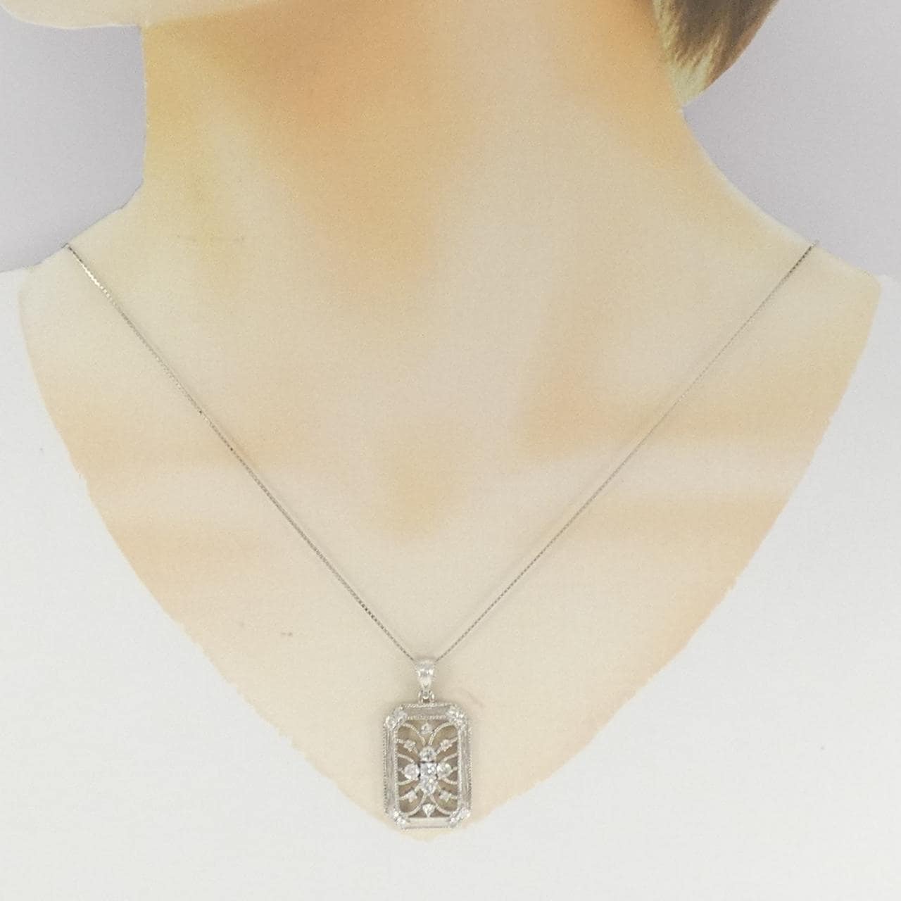 PT ダイヤモンド ネックレス 1.00CT