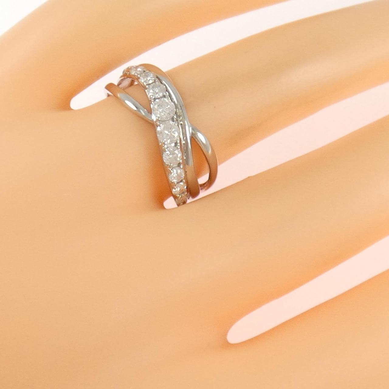 PT900 ダイヤモンド リング 0.50CT