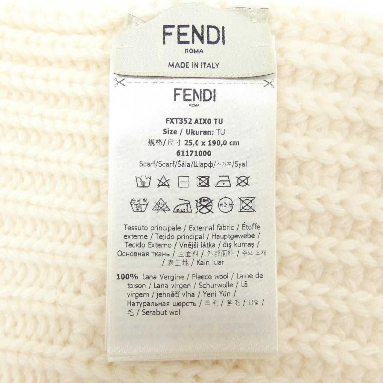 フェンディ FENDI FXT352 AIX0 MUFFLER