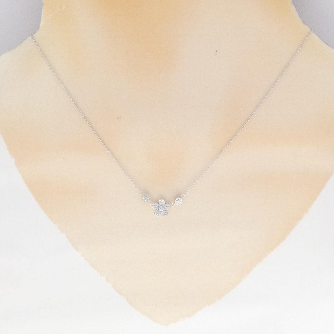 ポンテヴェキオ ダイヤモンド ネックレス 0.24CT