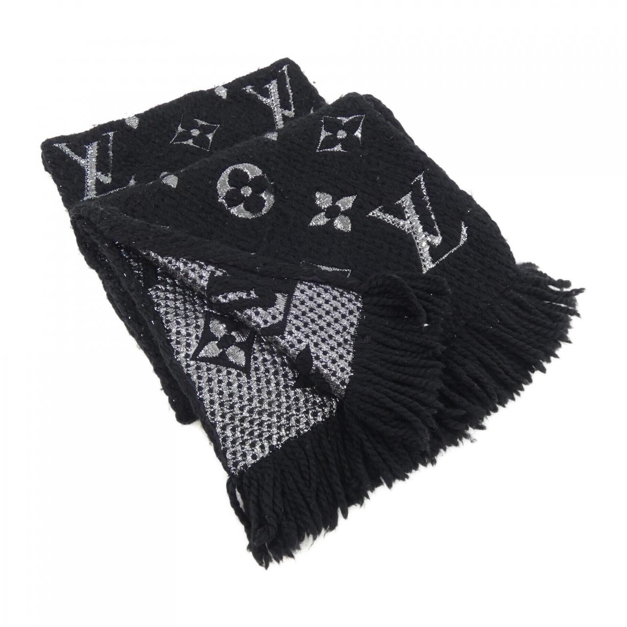 ルイヴィトン LOUIS VUITTON ロゴマニア M75833 MUFFLER