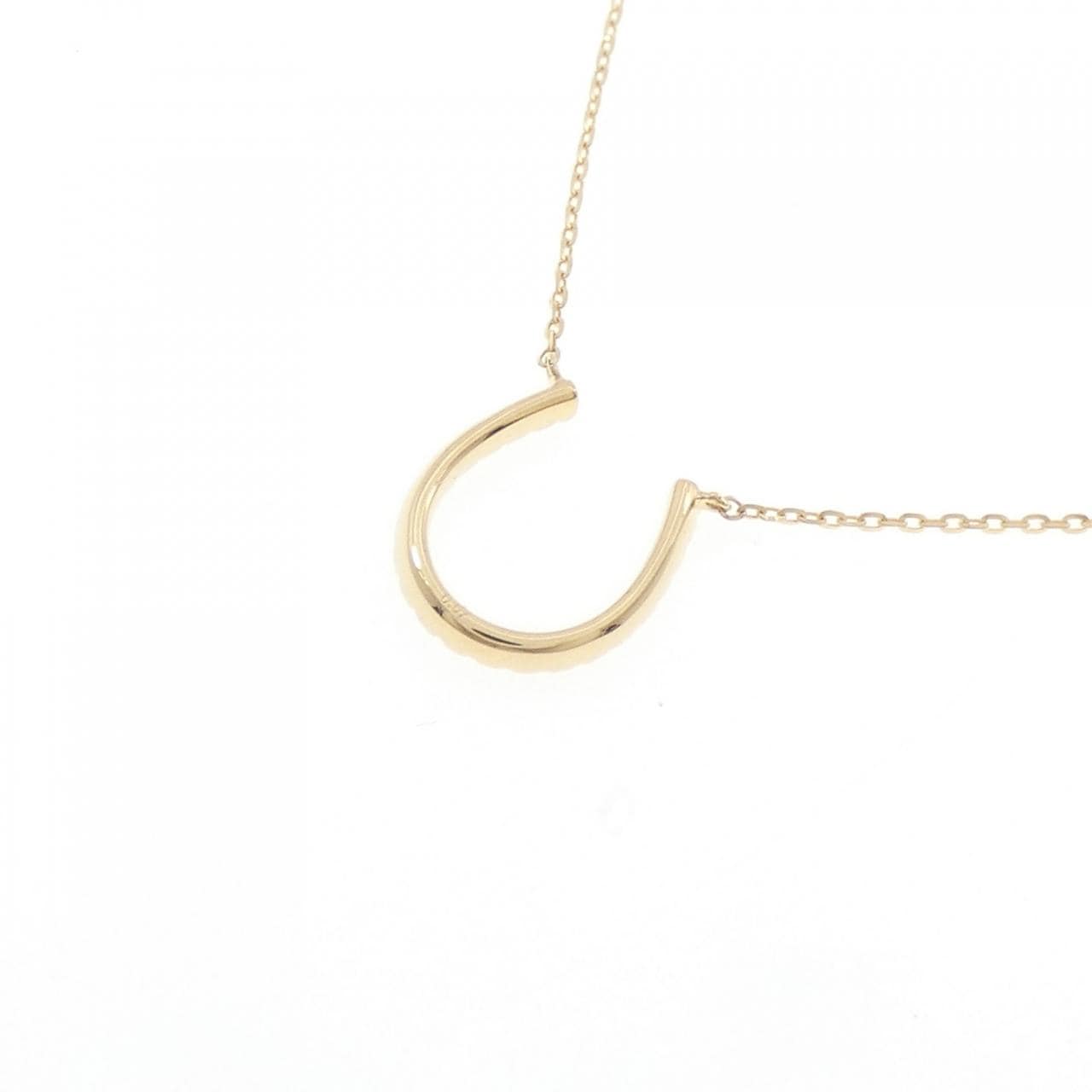 星星马形珠宝钻石项链 0.07CT